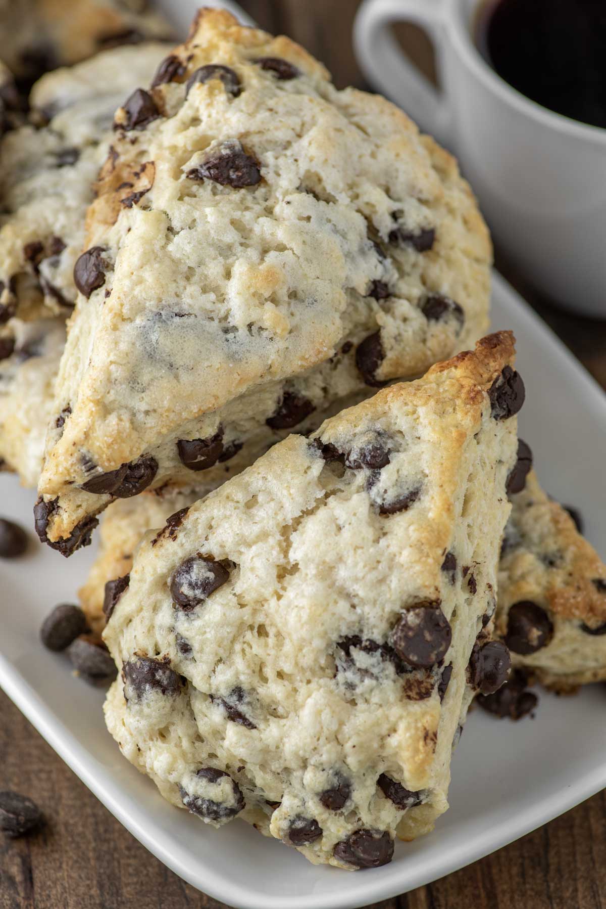 An image of chocolate chip scones.